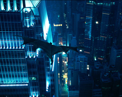 Batman Flight Scene from The Dark Knight (2008)